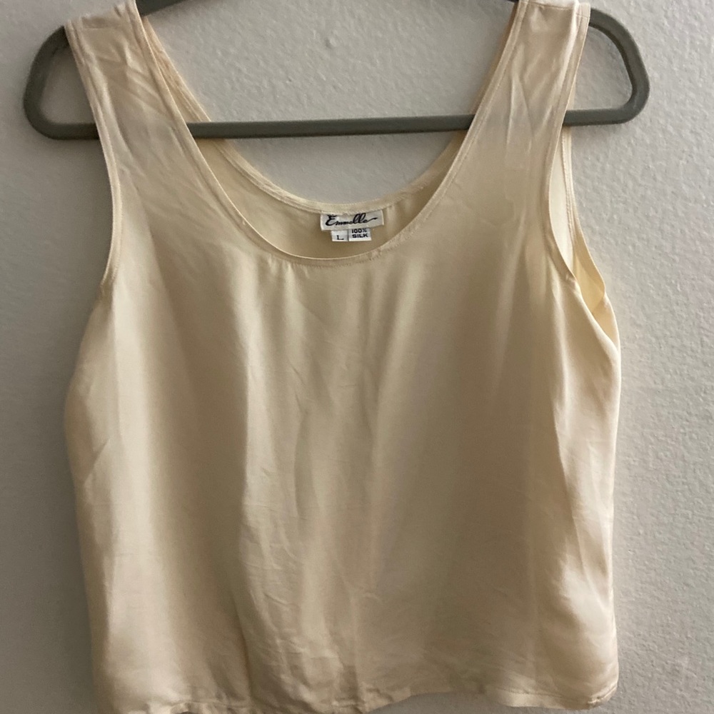 EMELLE Faded out white blouse